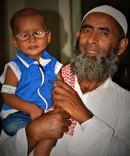11-month-old with Cataract